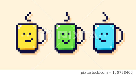 3 cute color elements. 3 cute color elements. 130758403