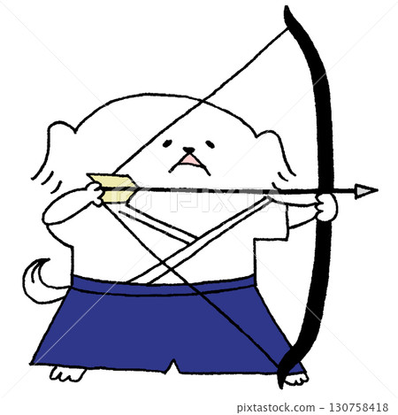 玩射箭的狗 玩射箭的狗 130758418