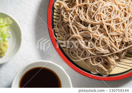 [Food Ingredients] Served Zaru Soba Noodles [Nagano Prefecture] 130759144