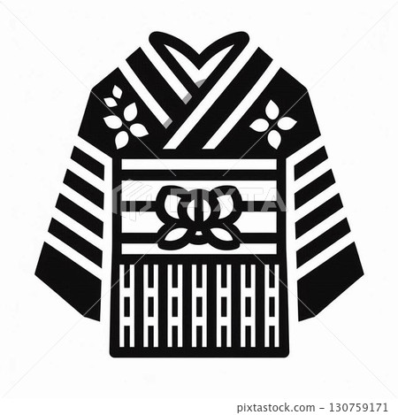 Japanese clothing icon, Japanese clothing logo, kimono icon, kimono logo 130759171