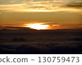 Sea of clouds and sunrise view from Hawaii Island 130759473