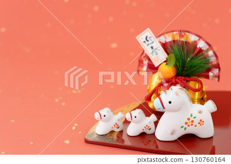 馬年新年材料 可愛馬 親子 新年裝飾 和紙袋 馬年新年材料 可愛馬 親子 新年裝飾 和紙袋 130760164