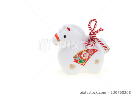 馬年新年材料白馬十二生肖擺件 130760208