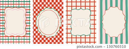 Christmas frames, backgrounds. Hand drawn Christmas background set, cards, banners, prints with Christmas frames, backgrounds. Hand drawn Christmas background set, cards, banners, prints with 130760310