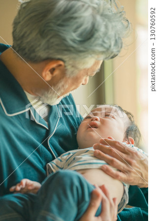 grandchild, grandchildren, grandfather 130760592