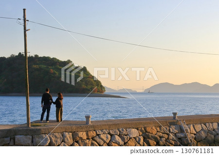 從小港飛島街道眺望小芝島 130761181