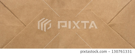 Brown paper bag detail Brown paper bag detail 130761331