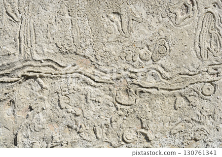 Sandy wall surface Sandy wall surface 130761341