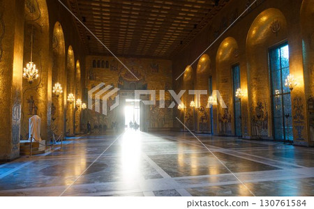 Between Golden in Stockholm City Hall Between Golden in Stockholm City Hall 130761584