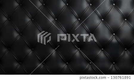 Luxurious Leather Upholstery Background. Generative ai 130761891
