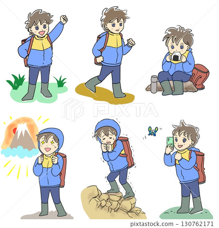 六個攀岩男孩 130762171