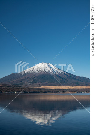 [Yamanashi Prefecture] Mt. Fuji seen from Lake Yamanaka 130762253