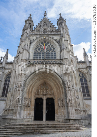Notre Dame du Sablon Church, Brussels, Belgium 130762536