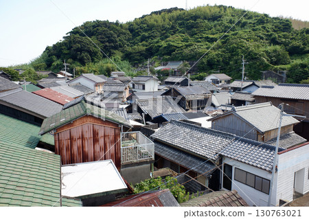View of Tebajima Town, Tokushima Prefecture View of Tebajima Town, Tokushima Prefecture 130763021