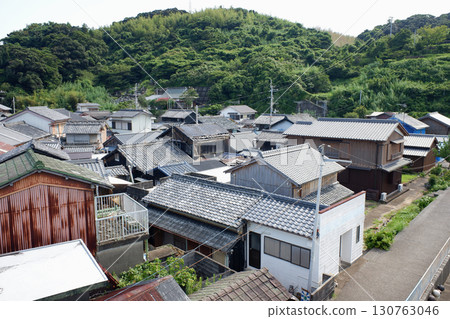 View of Tebajima Town, Tokushima Prefecture View of Tebajima Town, Tokushima Prefecture 130763046