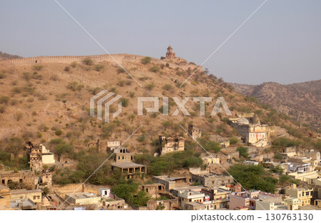 Jaigarh Fort near Jaipur is one of the most spectacular forts in India in Jaipur, Rajasthan, India Jaigarh Fort near Jaipur is one of the most spectacular forts in India in Jaipur, Rajasthan, India 130763130