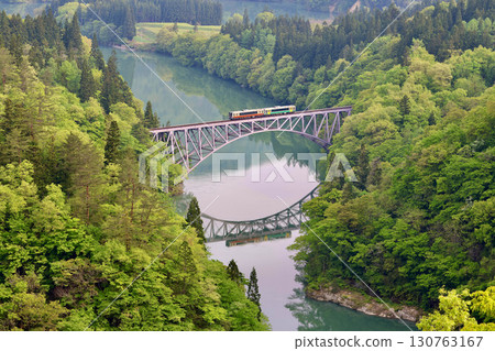 Tadami Line · First Bridge (Mishima Town, Fukushima Prefecture) Tadami Line · First Bridge (Mishima Town, Fukushima Prefecture) 130763167
