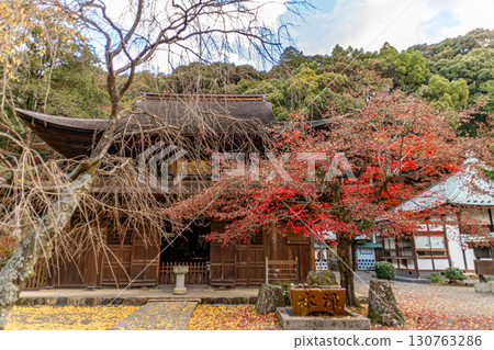 秋季的常光寺,紅葉美麗 秋季的常光寺,紅葉美麗 130763286