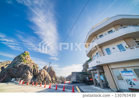 Scenery from the Kosode Ama Center in Kuji City, Iwate Prefecture 130763430