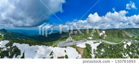 "Akita Prefecture" Hachimantai Aspite Line Spring scenery 130763893