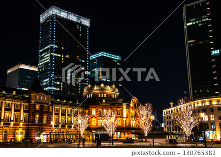 Tokyo Station illuminations, Chiyoda Ward, Tokyo 130765381