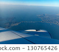 Naruto Strait Bridge seen from an airplane 130765426