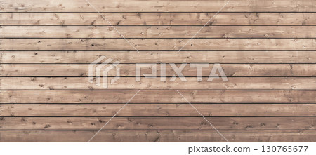 淺棕色水平木柵欄與木紋的背景影像 130765677