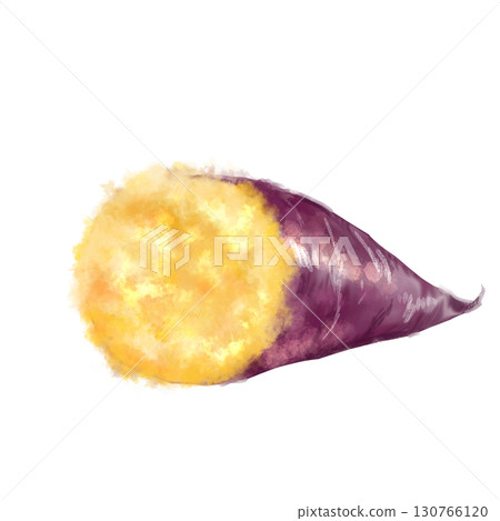 手繪烤地瓜 130766120