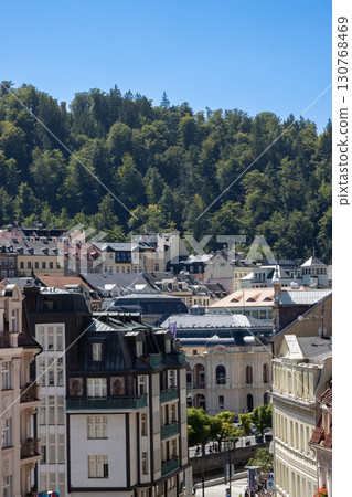 Details of historical architecture, Karlovy Vary, Czechia Details of historical architecture, Karlovy Vary, Czechia 130768469