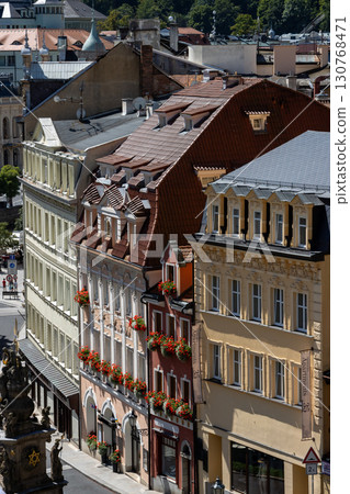 Details of historical architecture, Karlovy Vary, Czechia Details of historical architecture, Karlovy Vary, Czechia 130768471