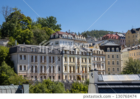 Details of historical architecture, Karlovy Vary, Czechia Details of historical architecture, Karlovy Vary, Czechia 130768474
