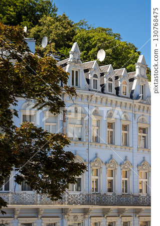 Details of historical architecture, Karlovy Vary, Czechia Details of historical architecture, Karlovy Vary, Czechia 130768475