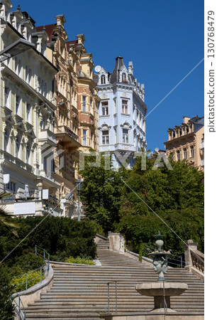 Details of historical architecture, Karlovy Vary, Czechia Details of historical architecture, Karlovy Vary, Czechia 130768479