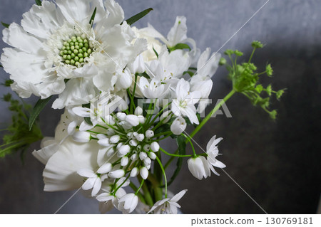 White flower White flower 130769181