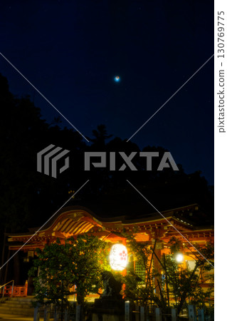 月全食和長岡天滿宮 130769775