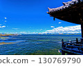 Lake Biwa from the Ukimido Hall of Mangetsuji Temple 130769790