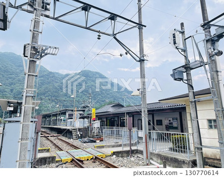 Shin-Fujiwara Station, the northernmost station of major private railways such as Tobu Railway 130770614