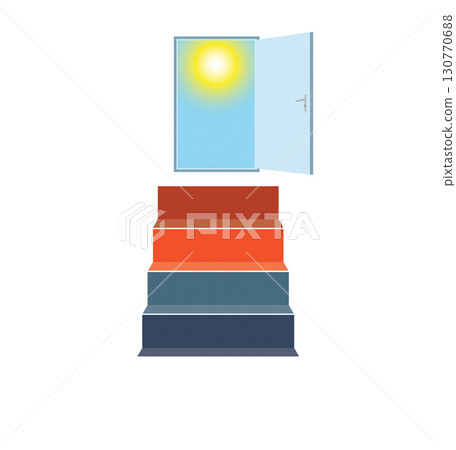 Stairway open door 4 position 130770688