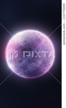 Mysterious glowing sphere with intricate inner patterns, radiating soft energy in a dark space Mysterious glowing sphere with intricate inner patterns, radiating soft energy in a dark space 130770899