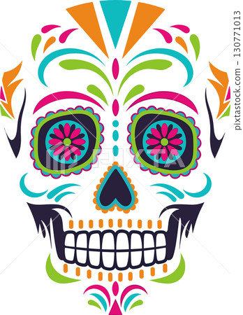 卡拉維拉象徵墨西哥亡靈節 130771013