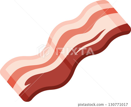 Perfect for breakfast! Bacon vector icon illustration Perfect for breakfast! Bacon vector icon illustration 130771017