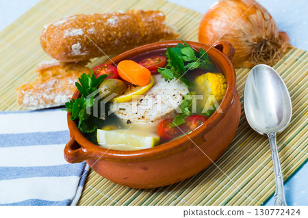 Recipe of pottage of fisherman Recipe of pottage of fisherman 130772424