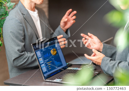 總務、會計、辦公室工作、銷售工作、綜合工作、管理儀表板、表格、圖表、2人 130772463