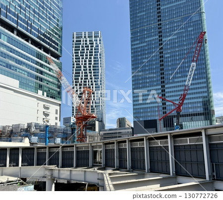 Shibuya in 2025 as redevelopment progresses 130772726