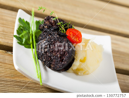 Black pudding sausage Black pudding sausage 130772757