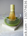 Close up pure matcha green tea 130774636