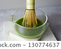 Close up pure matcha green tea 130774637