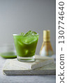 Close up pure matcha green tea 130774640