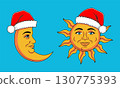Christmas Sun and Moon 130775393