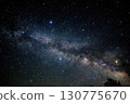 Starry sky with Milky Way 130775670